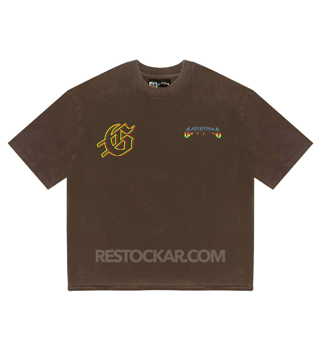 Godspeed Biker Nation Tee Mocha Brown