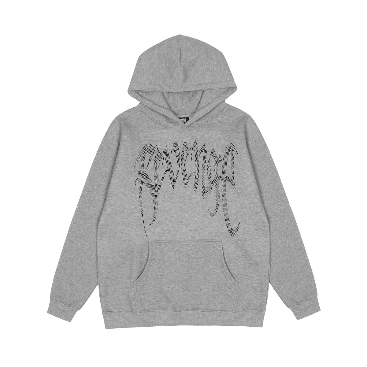 Revenge Dragon Bone Smoke Hoodie Skull Black and White Embroidered Hoodie American Skull Hoodie (54)